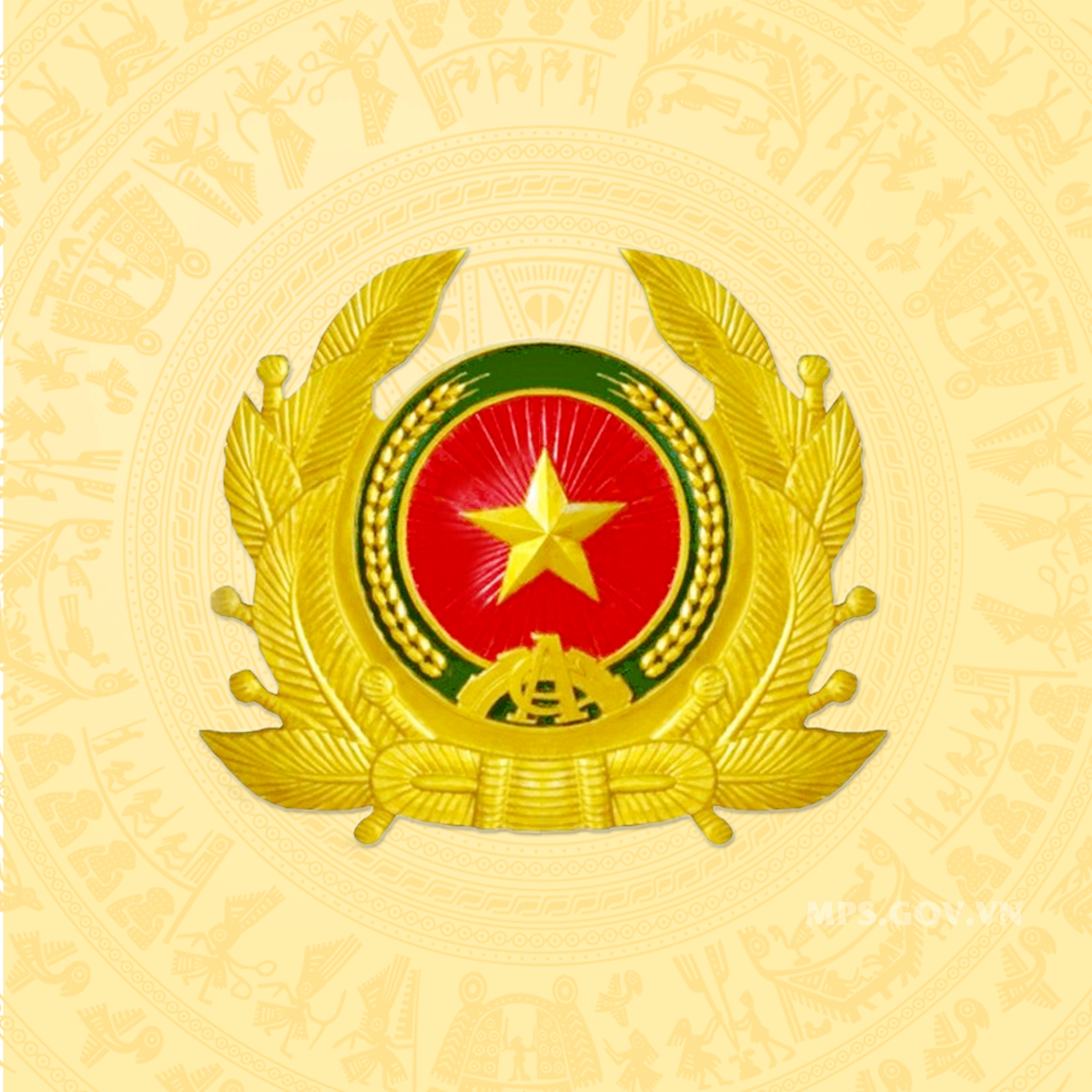 Thông báo theo dõi Fanpage Bộ Công an trên nền tảng mạng xã hội Facebook