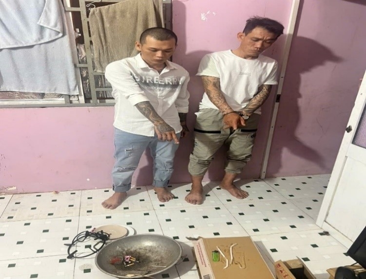 Công an phường Bắc Nha Trang liên tiếp bắt 02 vụ 03 đối tượng về hành vi tàng trữ trái phép chất ma túy