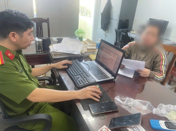 Công an phường Bảo An triệt phá điểm tệ nạn mại dâm