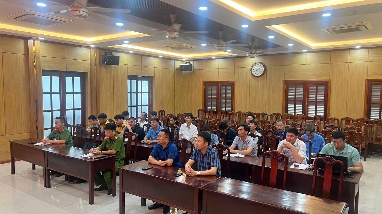 Tổ chức huấn luyện cho lực lượng bảo vệ các doan nghiệp trên địa bàn tỉnh Khánh Hòa về công tác quản lý và sử dụng công cụ hỗ trợ