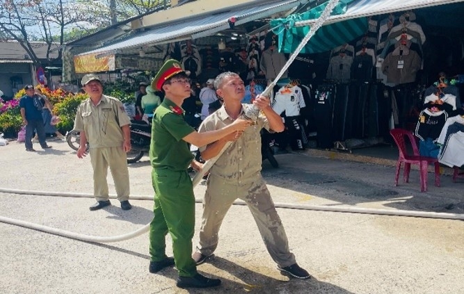 Tăng cường công tác phòng cháy, chữa cháy tại các chợ dịp Tết Nguyên đán Bính Ngọ 2026