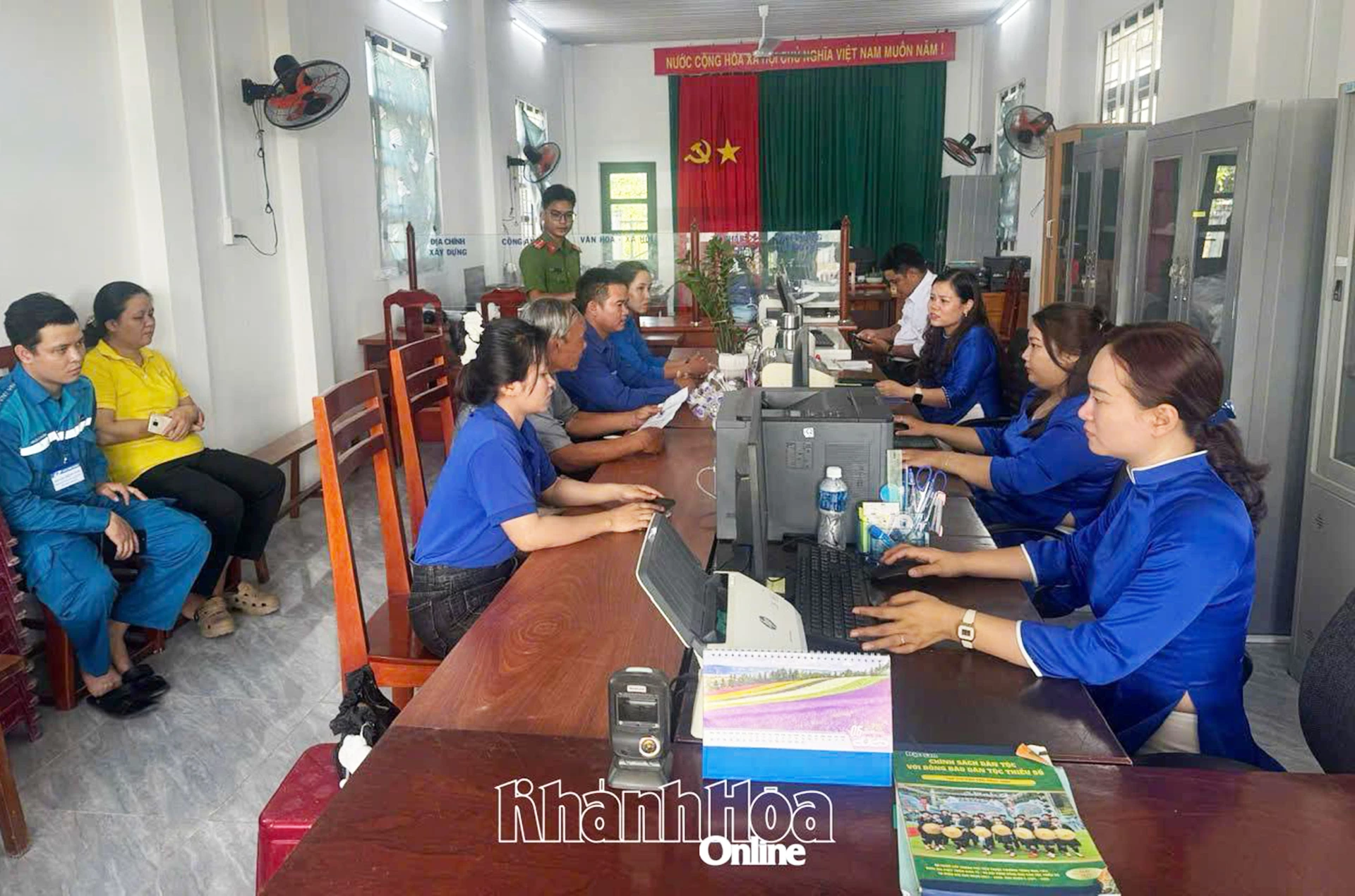 Xã Công Hải: Triển khai Đề án 06 gắn với cải cách hành chính