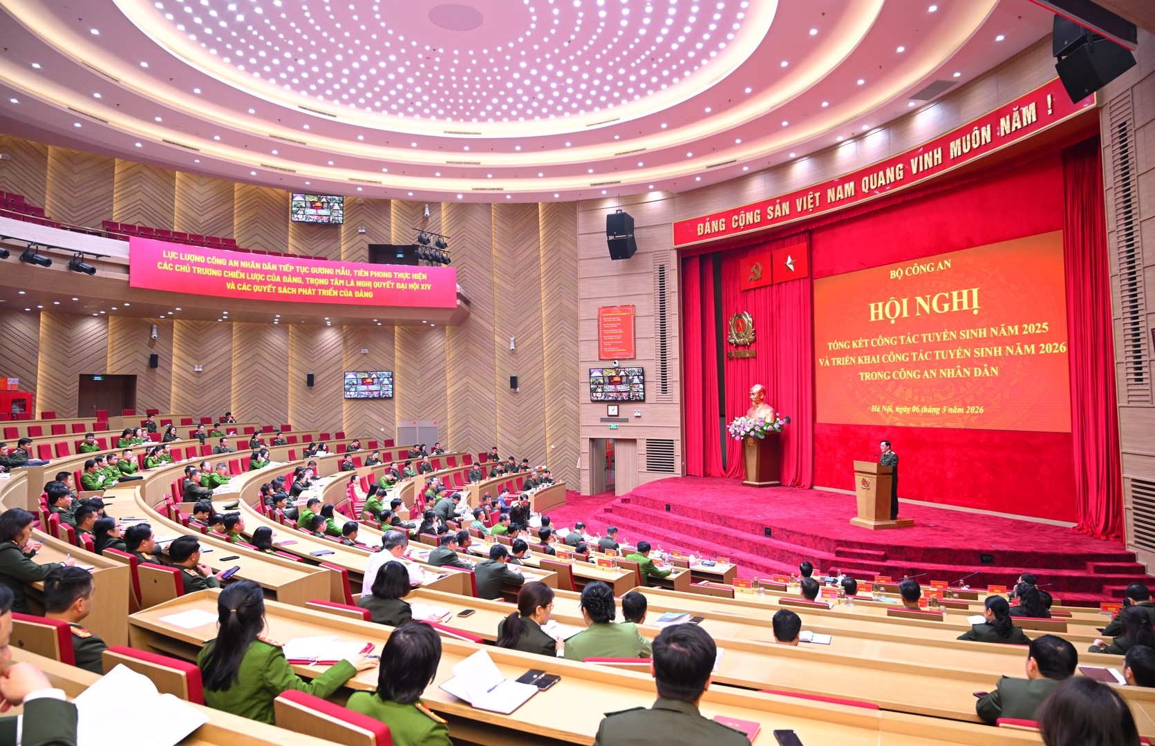 Hội nghị triển khai công tác tuyển sinh năm 2026 trong Công an nhân dân