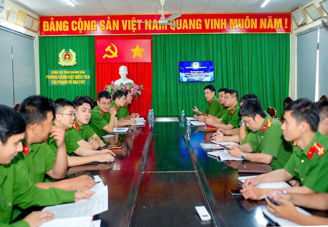 Đảng ủy, lãnh đạo Phòng cảnh sát điều tra tội phạm về ma tuý tổ chức hội nghị đối thoại với thanh niên đơn vị năm 2026