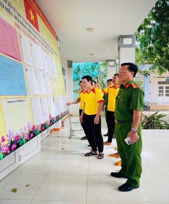 Công an tỉnh Khánh Hòa bảo đảm quyền, nghĩa vụ bầu cử cho người cai nghiện