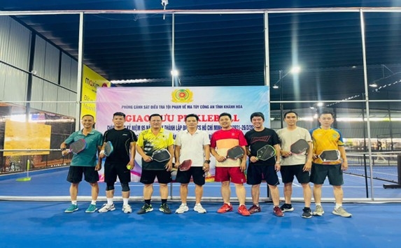 Phòng Cảnh sát điều tra tội phạm về ma túy: Giao lưu thể thao chào mừng 95 năm ngày thành lập Đoàn TNCS Hồ Chí Minh