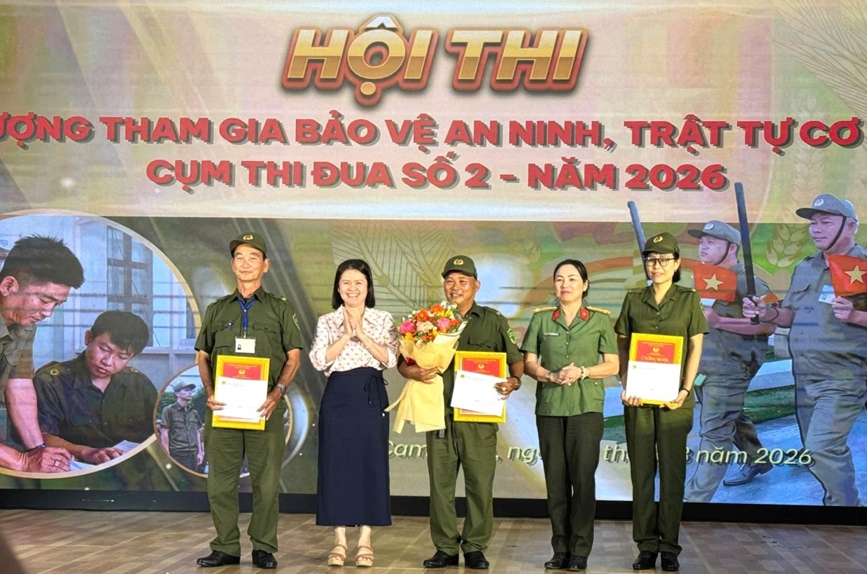 Phường Ninh Chử tham gia hội thi lực lượng tham gia bảo vệ ANTT ở cơ sở giỏi tỉnh Khánh Hòa năm 2026