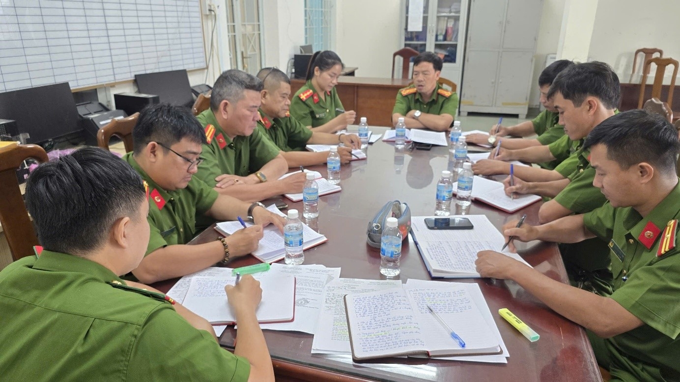 Bảo đảm an ninh, trật tự tại các khu vực bỏ phiếu  phục vụ ngày bầu cử đại biểu quốc hội khóa XVI và  đại biểu HĐND các cấp nhiệm kỳ 2026–2031