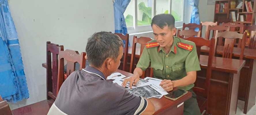 Công an xã Vĩnh Hải phát hiện, xác minh,  xử lý trường hợp đăng tải thông tin sai sự thật trên  mạng xã hội về cuộc bầu cử