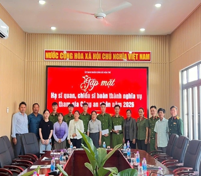 Từ chiến sĩ nghĩa vụ đến người Công an nhân dân chuyên nghiệp