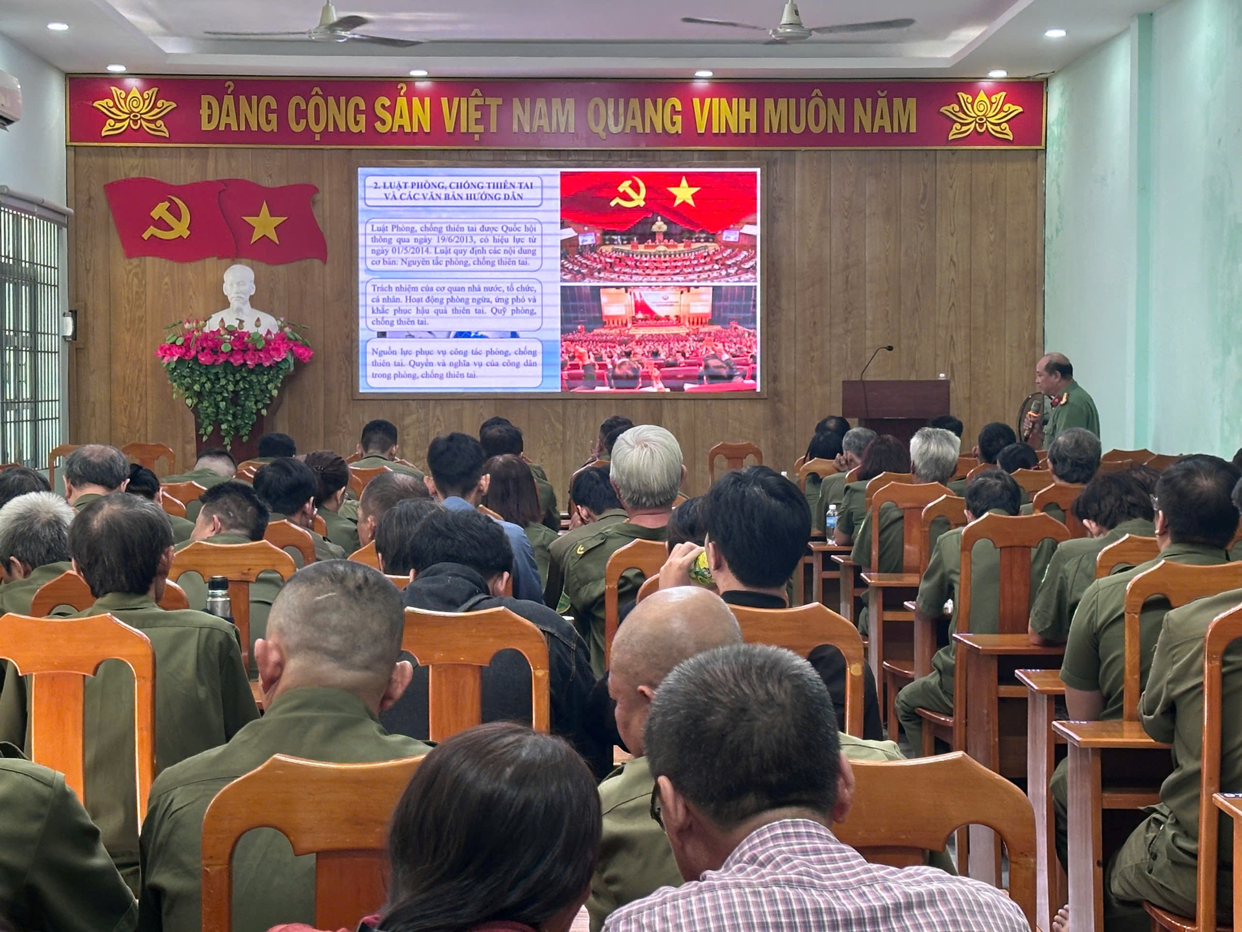 Công an tỉnh Khánh Hòa tập huấn kỹ năng cứu hộ, cứu nạn và ứng phó thiên tai cho lực lượng tham gia bảo vệ ANTT ở cơ sở