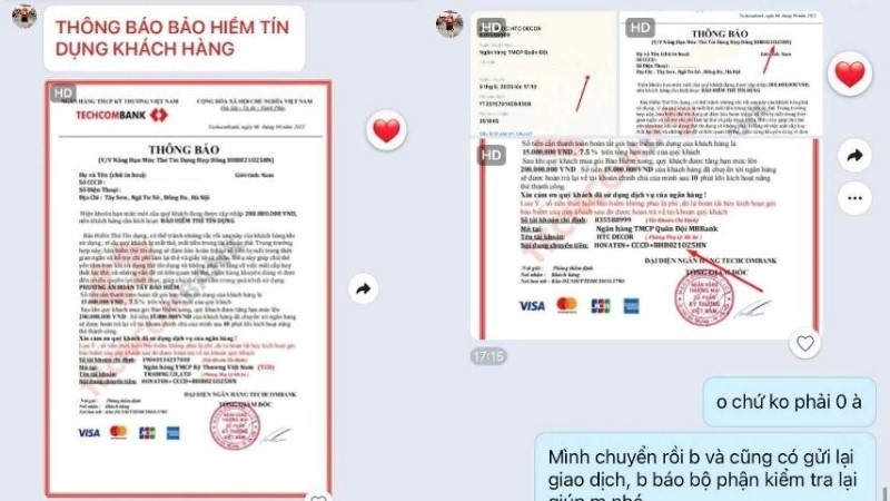 Cảnh giác thủ đoạn lừa đảo mạo danh hoạt động của ngân hàng.