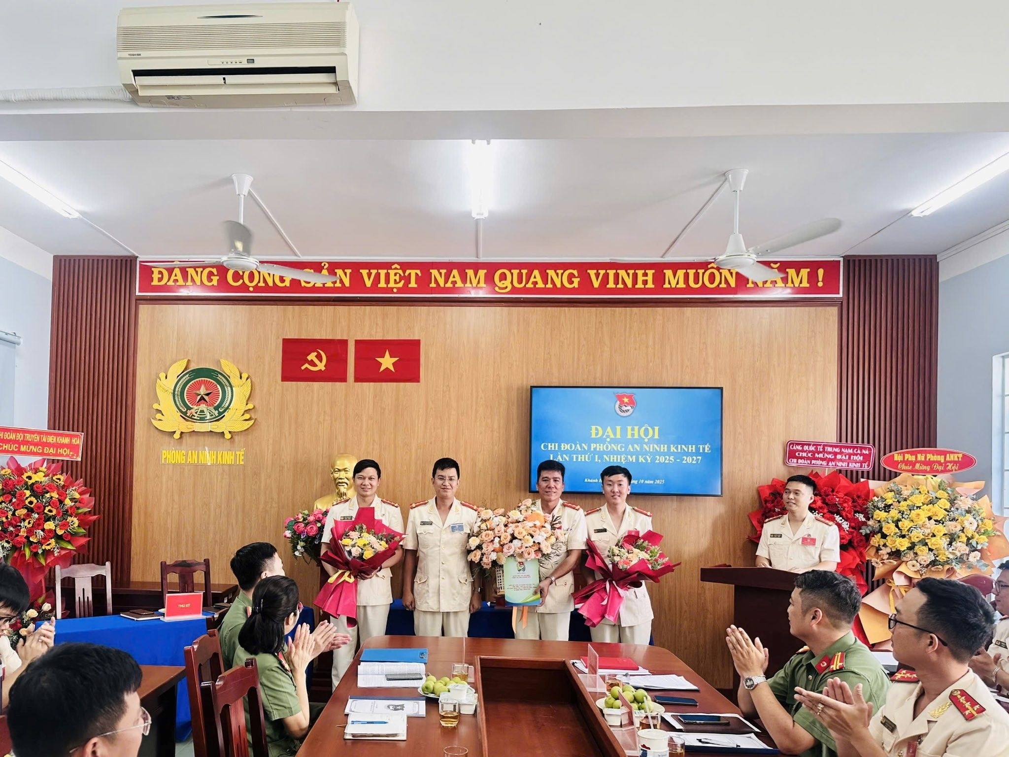 Đại hội chi đoàn phòng An ninh kinh tế nhiệm kỳ 2025 – 2027 thành công tốt đẹp