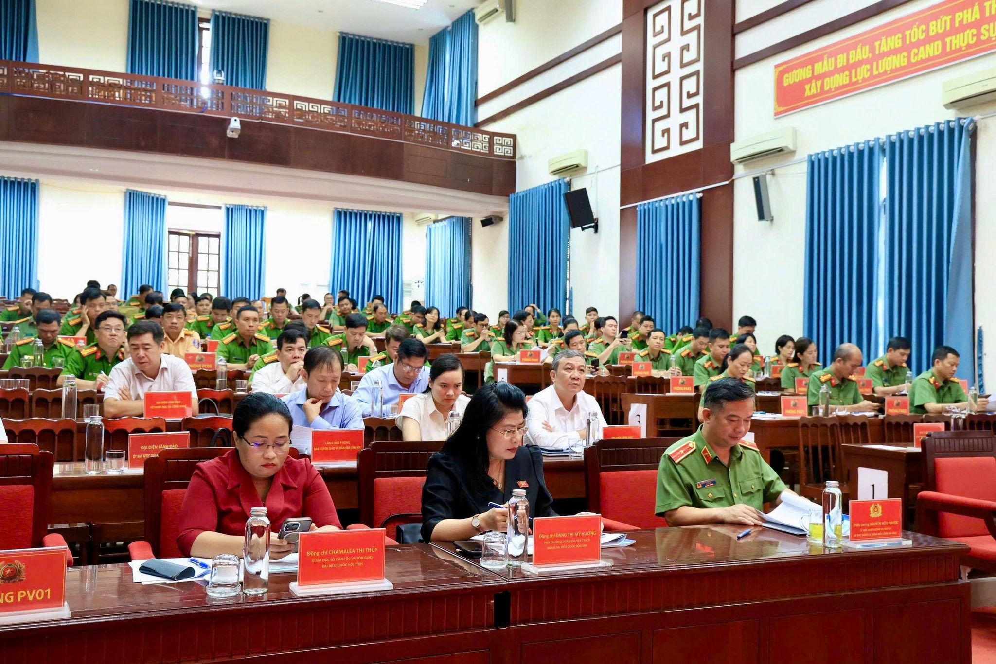 Hội nghị tuyên truyền, cung cấp thông tin góp ý đối với các Dự án Luật do Bộ Công an chủ trì soạn thảo trình tại kỳ họp thứ 10 Quốc Hội khoá XV năm 2025