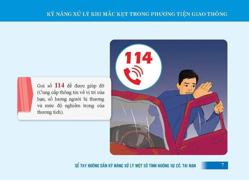 Kỹ năng xử lý khi mắc kẹt trong phương tiện giao thông