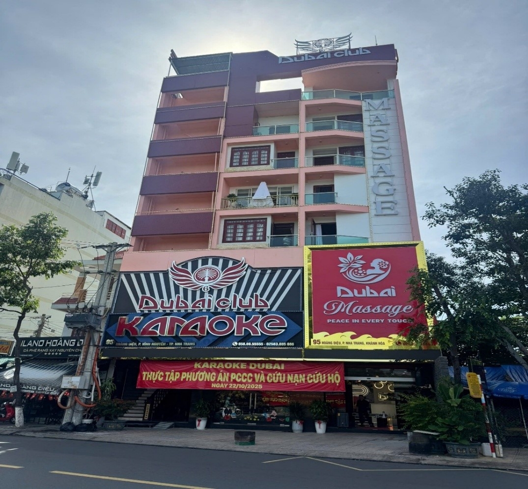 Thực tập phương án chữa cháy và cứu nạn, cứu hộ tại cơ sở Karaoke Dubai thuộc Công ty TNHH Khách sạn – Karaoke Dubai Club