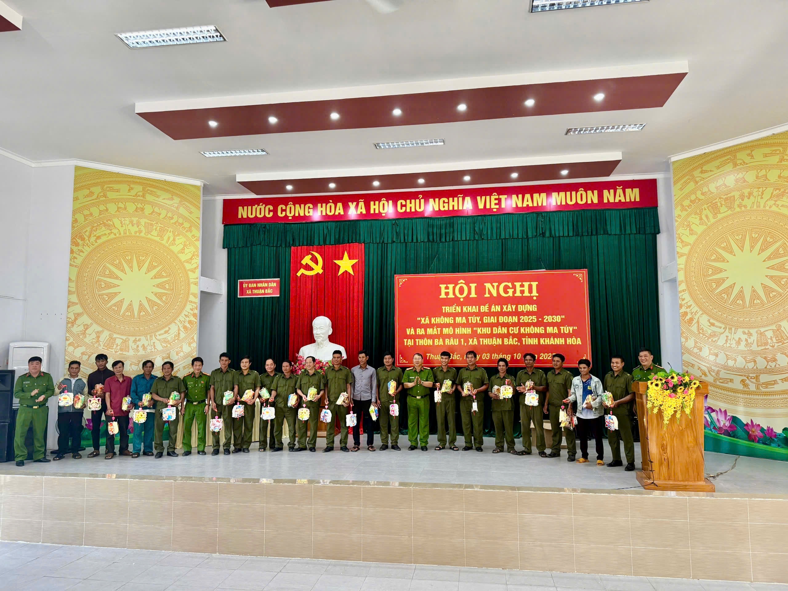 Xã Thuận Bắc triển khai đề án “Xã không ma tuý, giai đoạn 2025 - 2030” và ra mắt mô hình “Khu dân cư không ma tuý