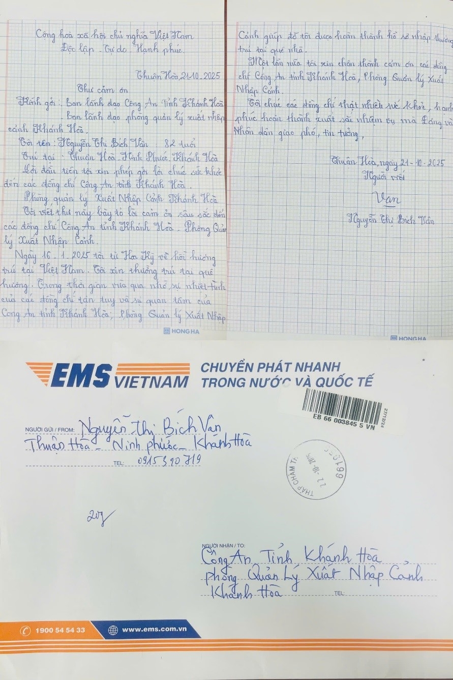 Lan tỏa hình ảnh đẹp người cán bộ Quản lý xuất nhập cảnh  tận tâm, vì dân phục vụ