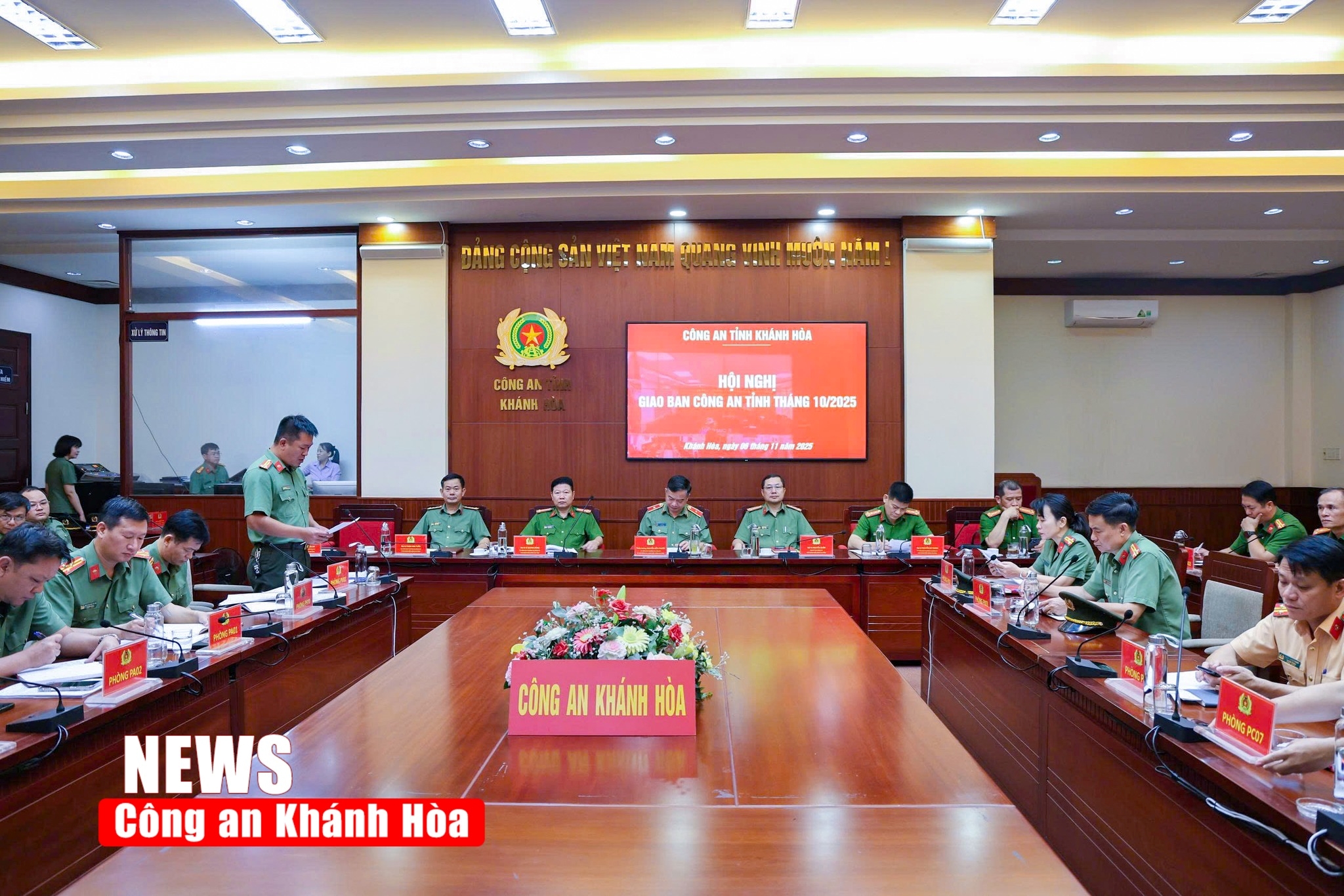 Công an Khánh Hoà phát động phong trào thi đua đặc biệt “Ba nhất: Kỷ luật nhất - Trung thành nhất - Gần dân nhất”