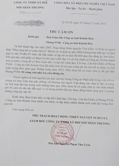 Phòng Hồ sơ nghiệp vụ: Tích cực hỗ trợ hoạt động thiện nguyện “tìm kiếm và đoàn tụ người thân – như chưa hề có cuộc chia ly”