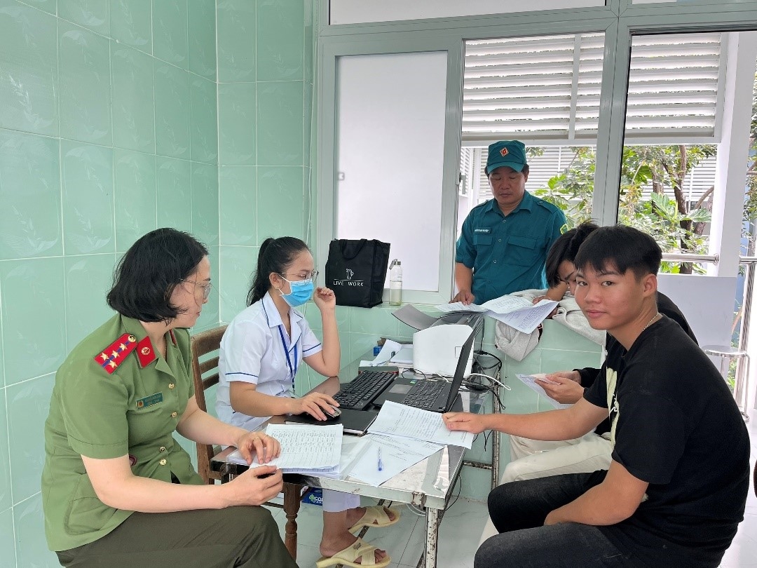 Tổ chức khám sức khỏe cho công dân tham gia nghĩa vụ quân sự và thực hiện nghĩa vụ tham gia công an nhân dân năm 2026 tại xã Ninh Phước