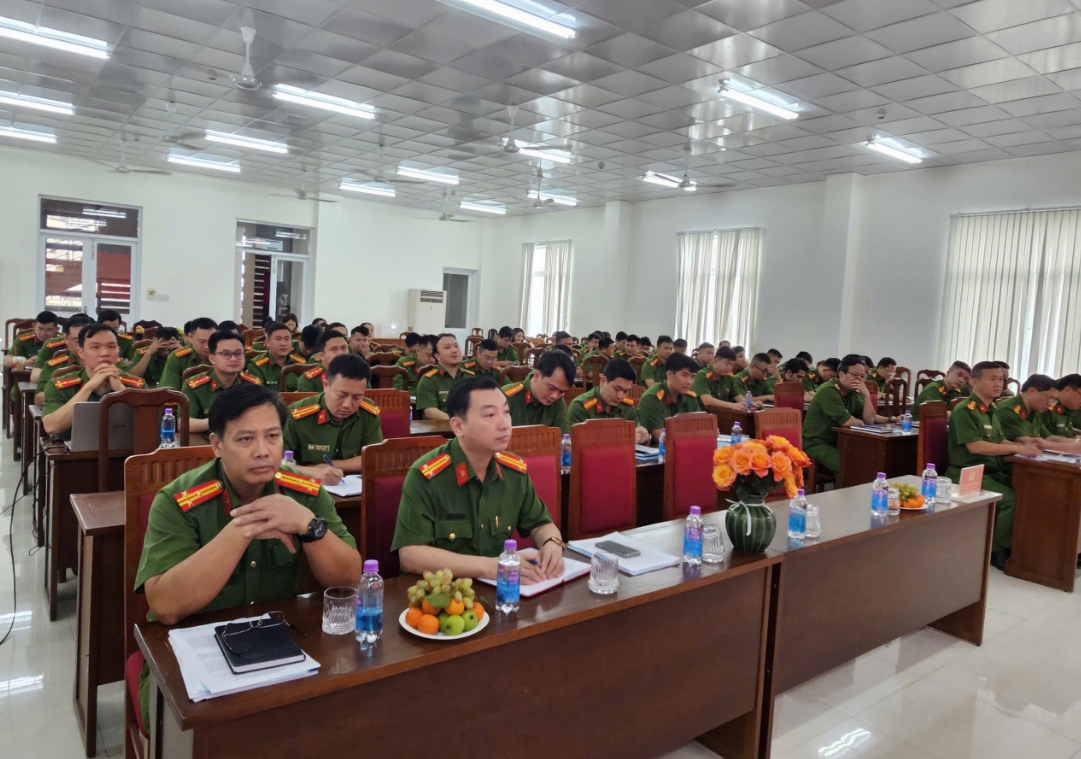 Phòng Cảnh sát kinh tế Công an tỉnh Khánh Hòa tổ chức Hội nghị  tổng kết công tác năm 2025 và triển khai công tác năm 2026