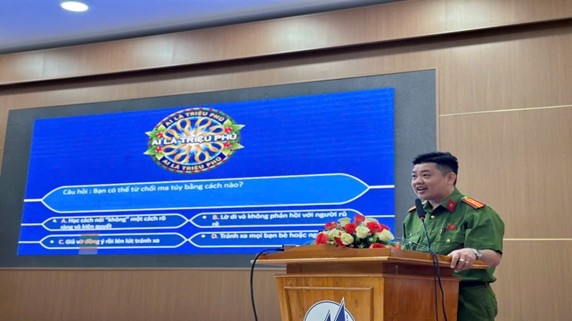 Tuyên truyền, phố biến, giáo dục pháp luật về phòng, chống ma túy cho cán bộ đoàn, đoàn viên, thanh niên năm 2025