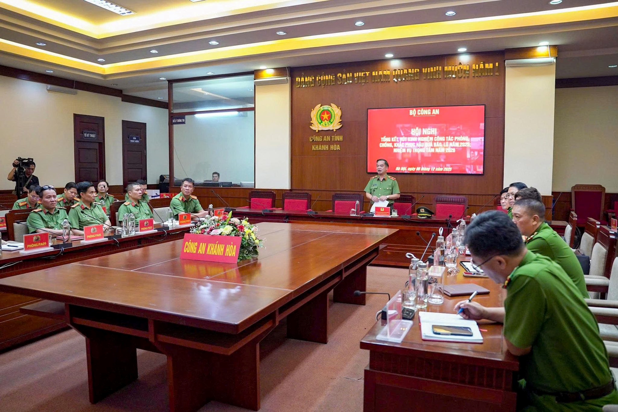 Tổng kết, rút kinh nghiệm công tác phòng, chống, khắc phục hậu quả bão, lũ năm 2025