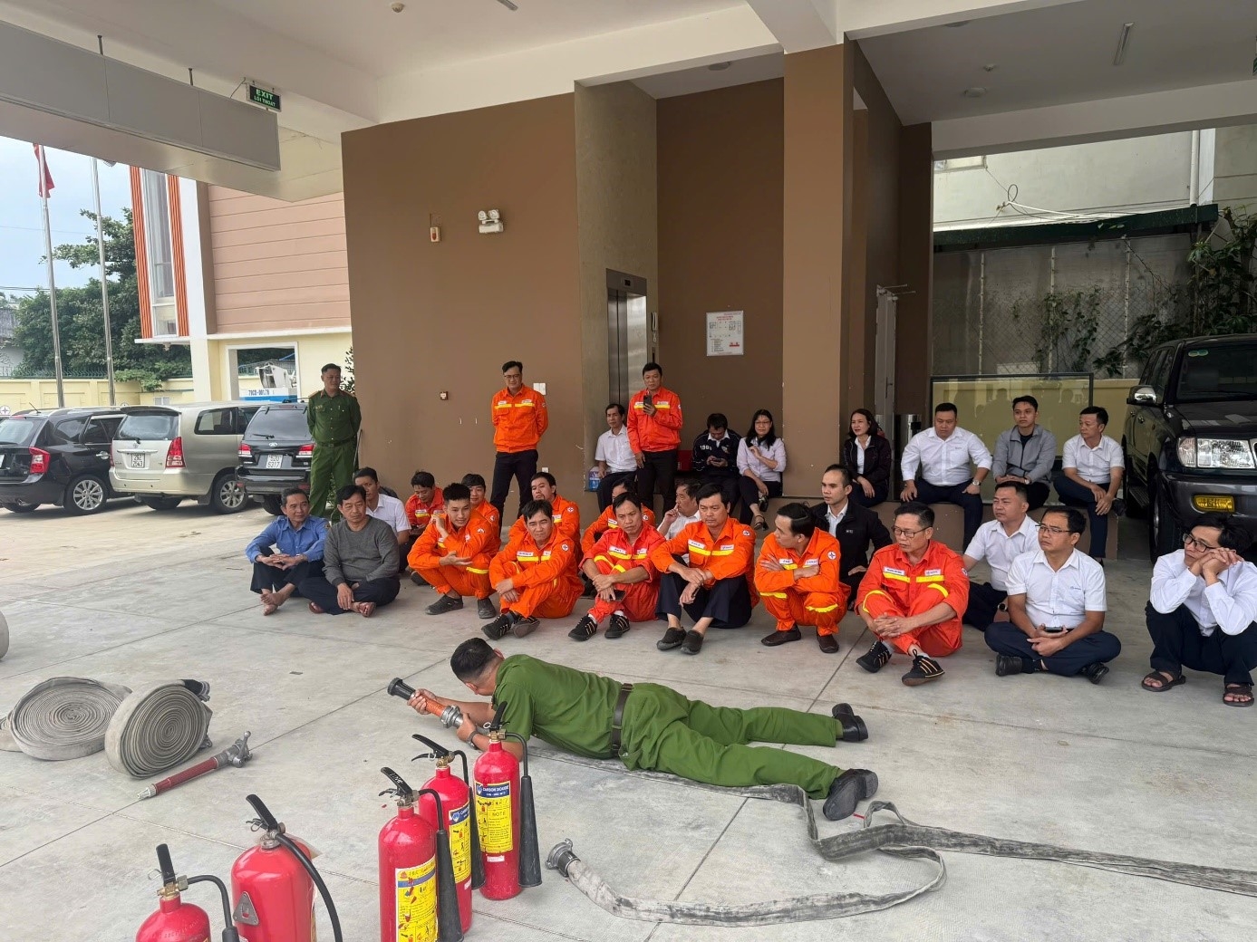 Tuyên truyền phòng cháy, chữa cháy và cứu nạn, cứu hộ tại Trung tâm truyền tải điện 3