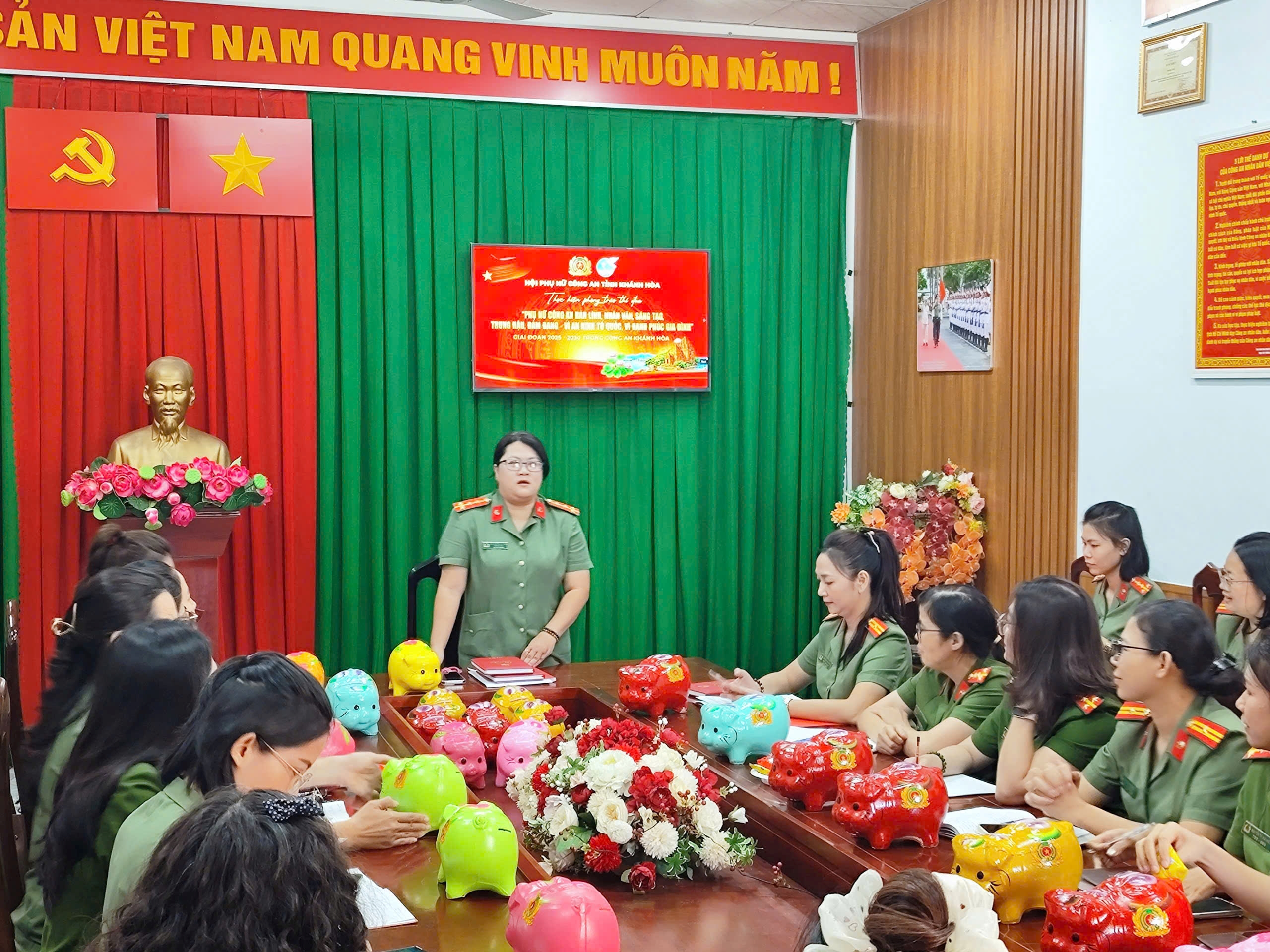 Hội Phụ nữ Công an tỉnh triển khai các phong trào thi đua do Hội Phụ nữ Bộ Công an phát động