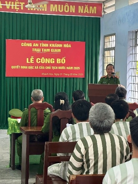 Lễ công bố Quyết định đặc xá năm 2025