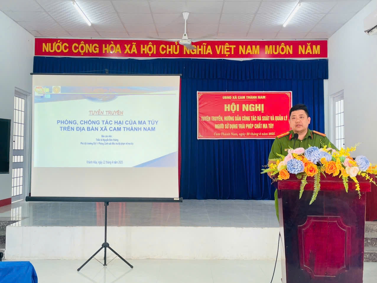 Hội nghị tuyên truyền, hướng dẫn công tác rà soát và quản lý người sử dụng trái phép chất ma túy