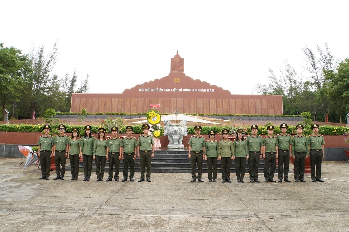 Phòng an ninh kinh tế - Công an tỉnh Khánh Hòa: Tổ chức hoạt động về nguồn tại Ban An ninh Trung ương cục miền Nam, tỉnh Tây Ninh.
