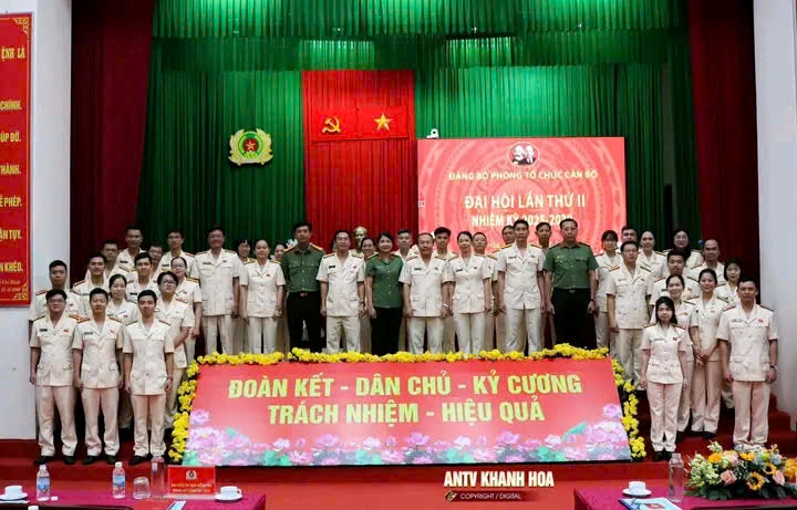 Đại hội Đảng Bộ Phòng Tổ chức cán bộ nhiệm kỳ 2025 – 2030.