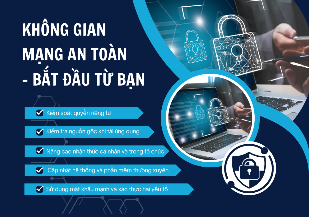 Bảo mật dữ liệu cá nhân trên không gian mạng - Trách nhiệm của mỗi cá nhân trong kỷ nguyên số