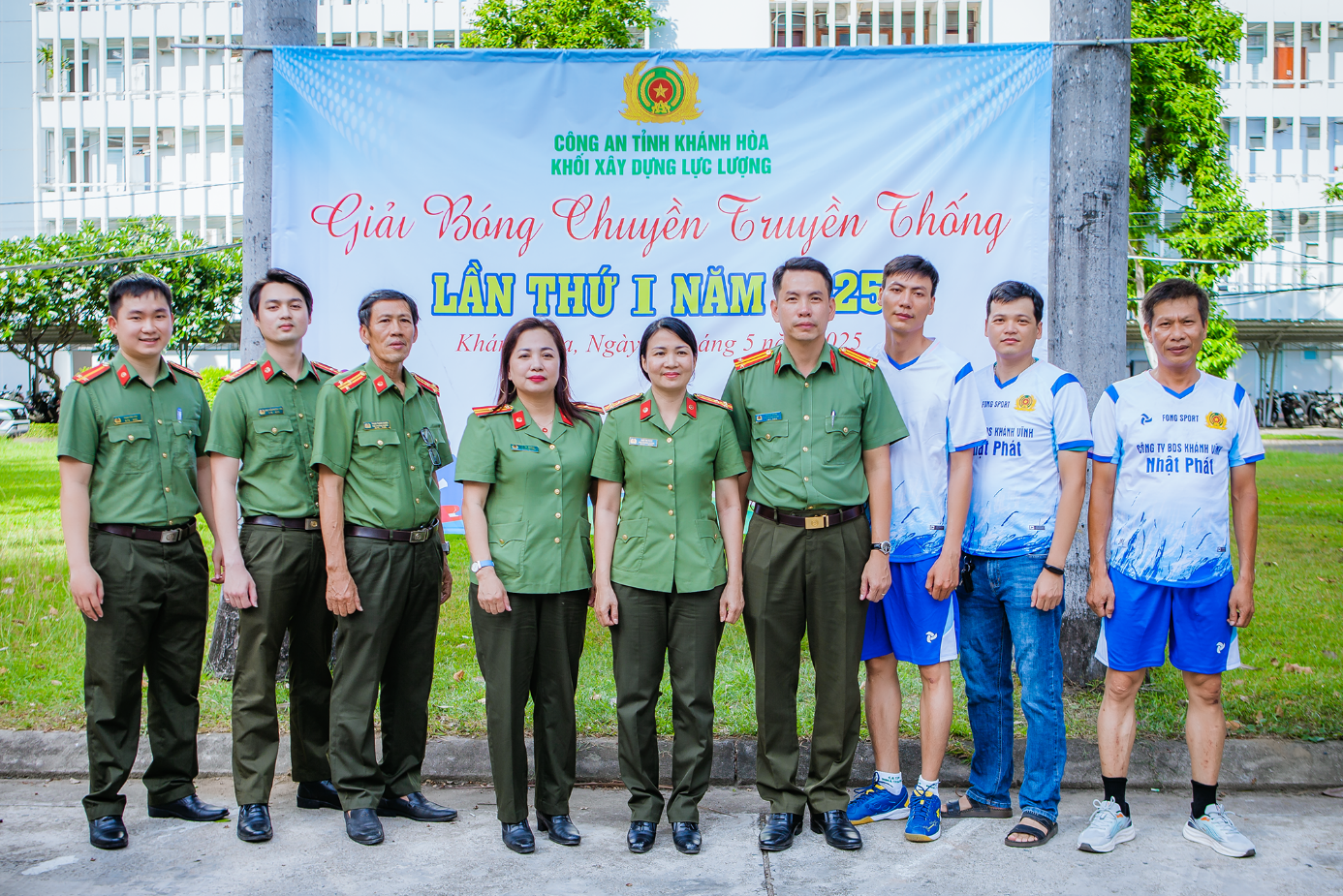 Khối Xây dựng lực lượng: Tổ chức Giải bóng chuyền truyền thống lần thứ I năm 2025