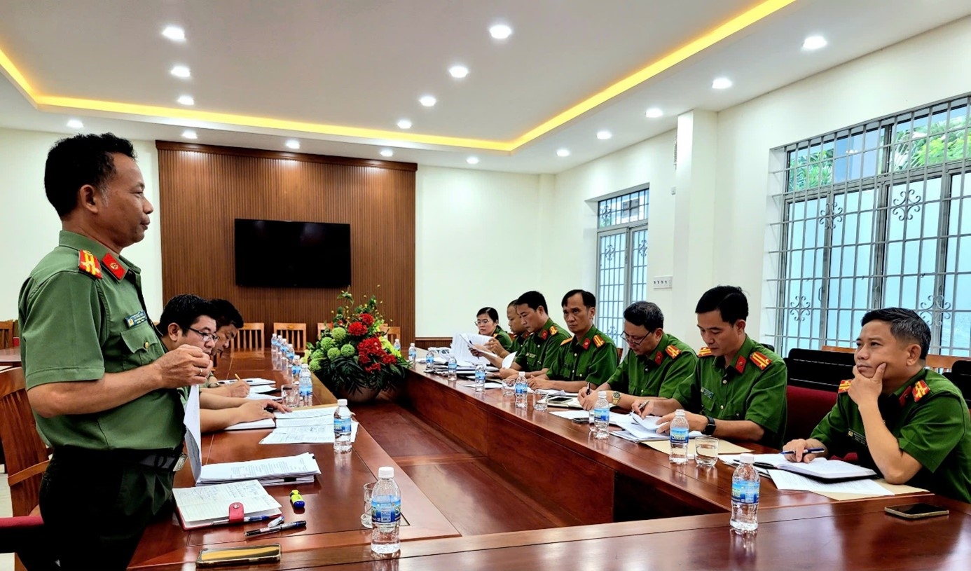 Chuẩn bị các điều kiện về hậu cần, cơ sở vật chất để thành lập cơ sở lưu trú thuộc Phòng Cảnh sát thi hành án hình sự và hỗ trợ tư pháp