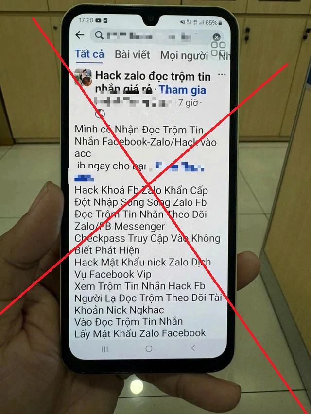 Cảnh giác với thủ đoạn: Rao bán 'phần mềm gián điệp', đọc trộm tin nhắn các ứng dụng nhắn tin