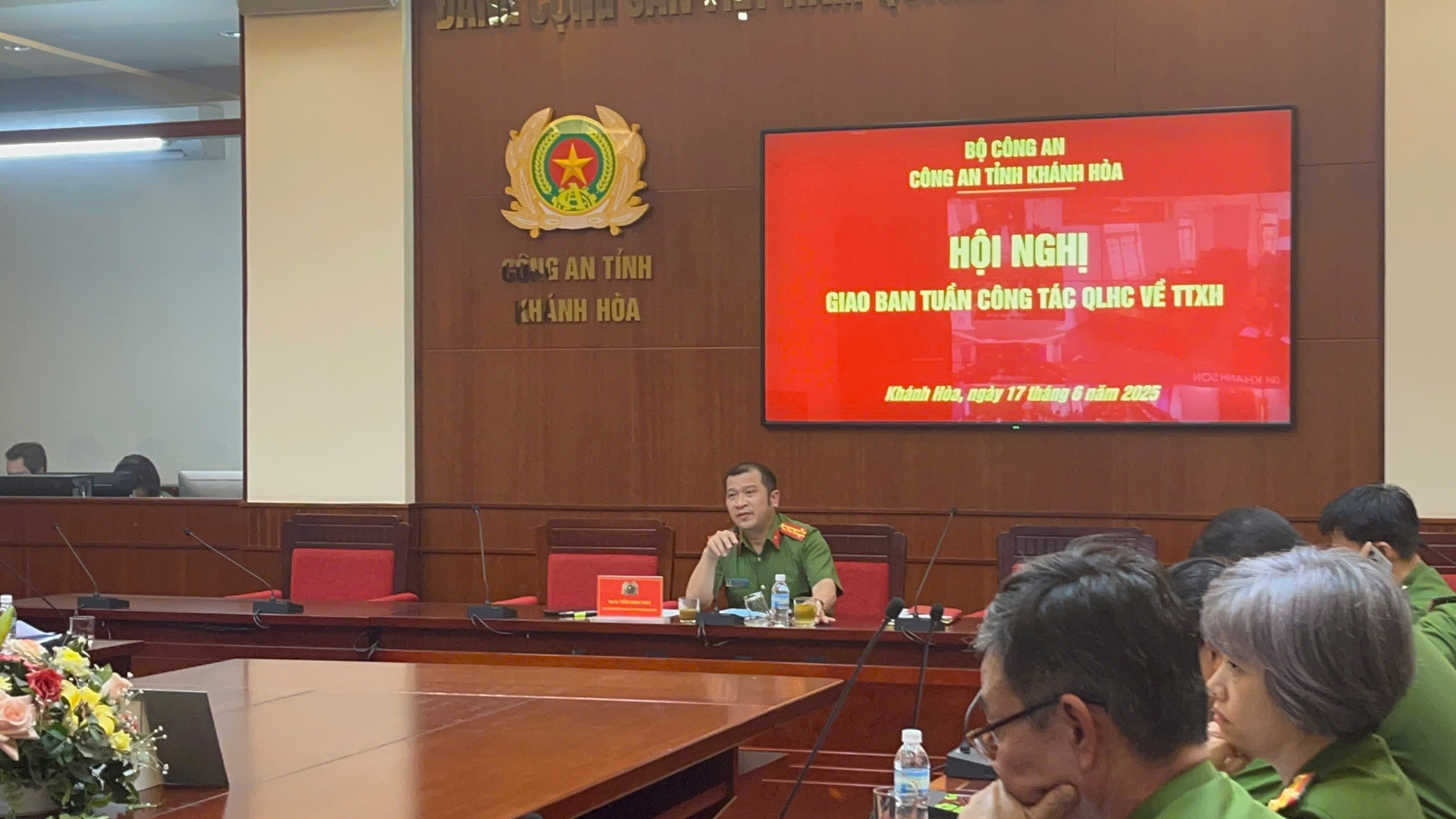 Hội nghị giao ban công tác quản lý hành chính