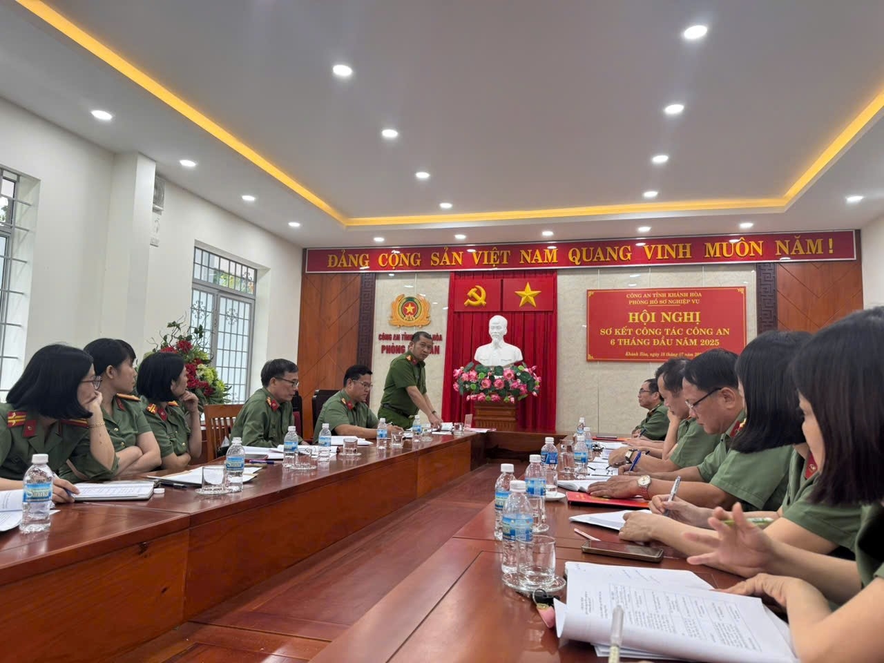 Phòng Hồ sơ nghiệp vụ tổ chức Hội nghị sơ kết công tác hồ sơ nghiệp vụ 6 tháng đầu năm 2025