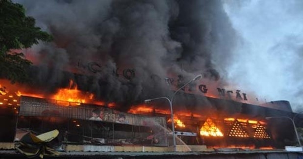 Một số biện pháp khuyến cáo công tác an toàn phòng cháy và chữa cháy  đối với chợ và trung tâm thương mại