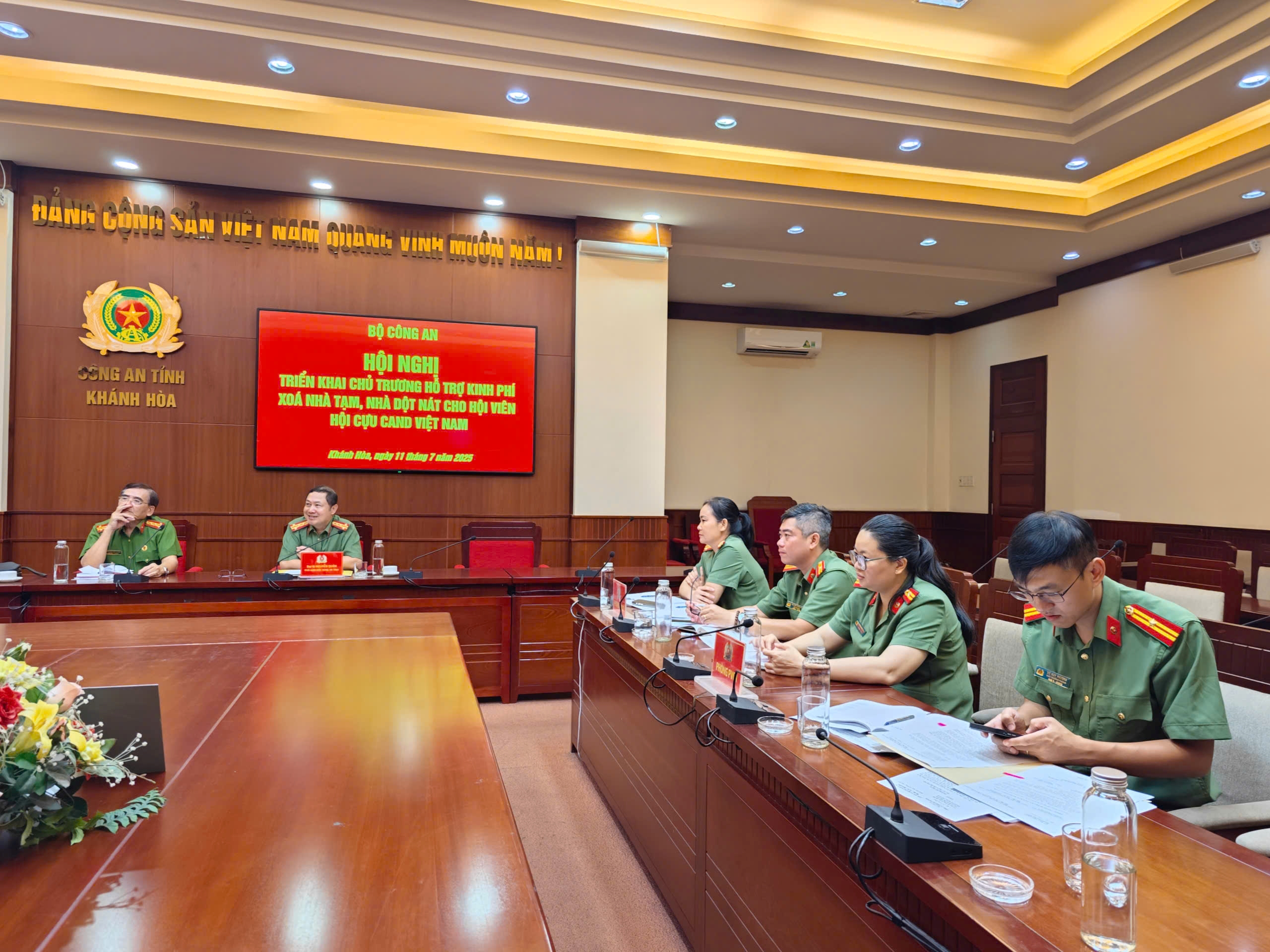 Triển khai xóa nhà tạm, nhà dột nát cho Hội viên Hội Cựu Công an nhân dân Việt Nam