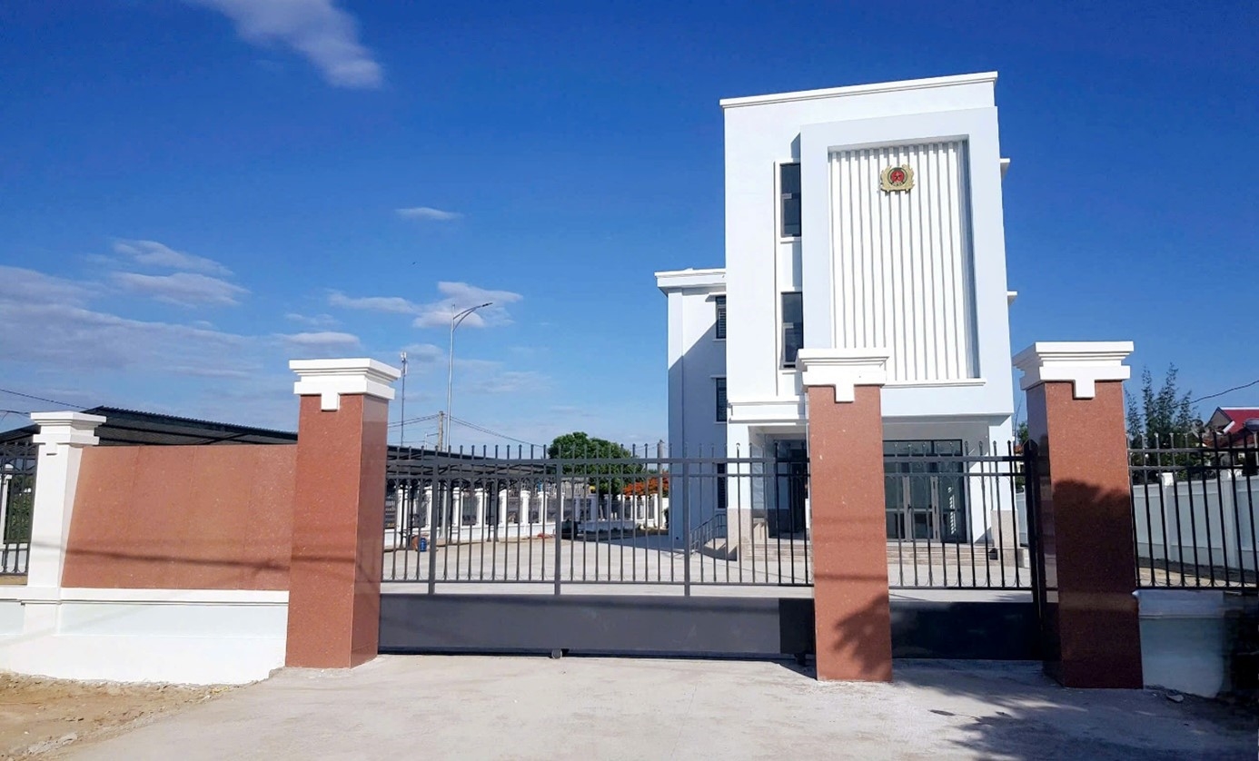 Nghiệm thu, đưa vào sử dụng thêm công trình  trụ sở Công an xã trên địa bàn tỉnh Khánh Hòa