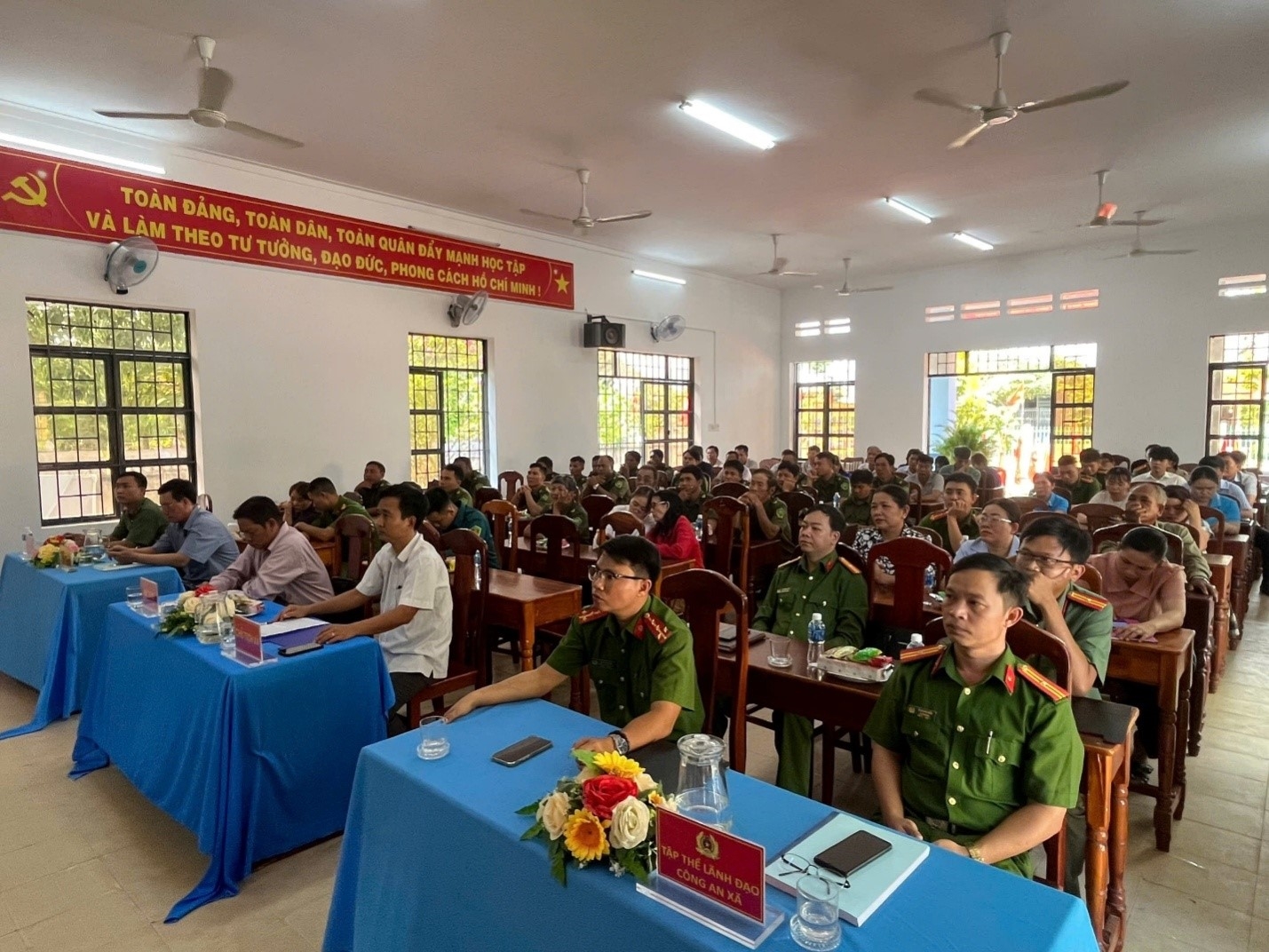 Xã Mỹ Sơn tổ chức Ngày hội toàn dân  bảo vệ an ninh tổ quốc năm 2025