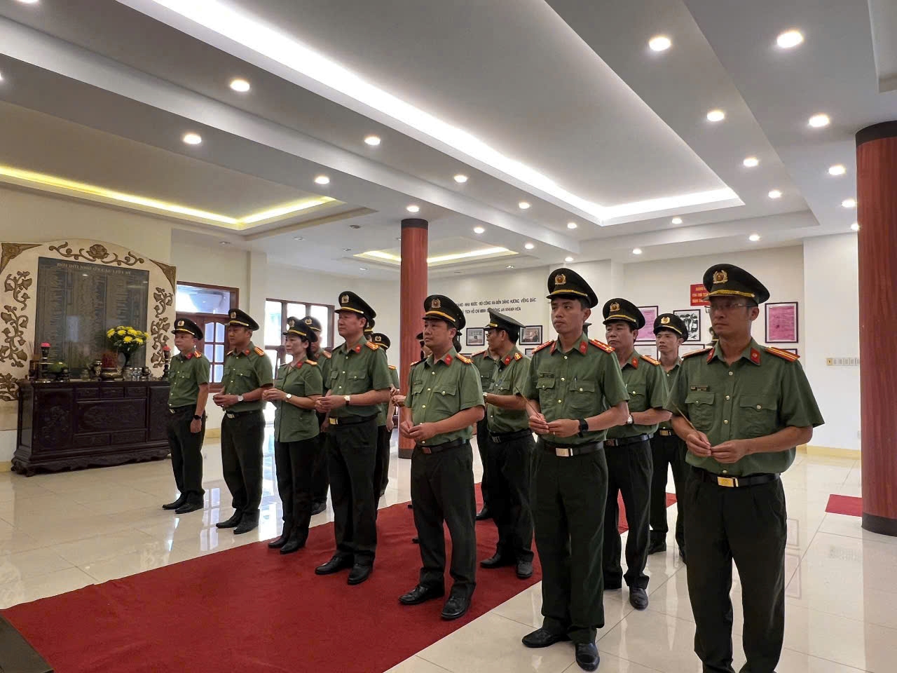 Phòng an ninh đối ngoại tổ chức các hoạt động nhân kỷ niệm 78 năm Ngày thương binh, liệt sĩ