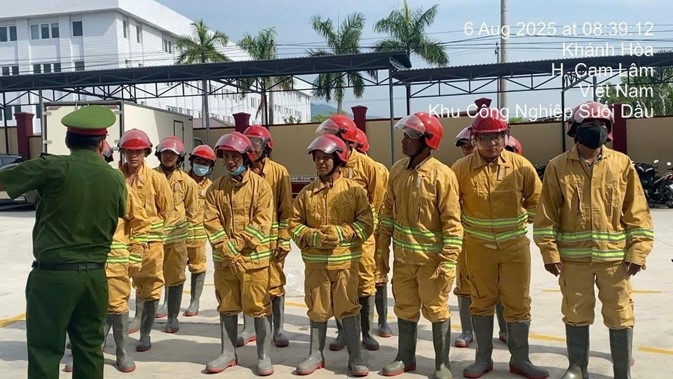 Thực tập phương án chữa cháy và cứu nạn, cứu hộ tại công ty tnhh dịch vụ sản xuất Hồng Phát