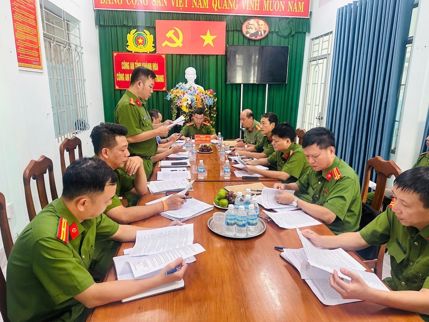 Kiểm tra công tác thi hành án hình sự trên địa bàn phường Bắc Nha Trang