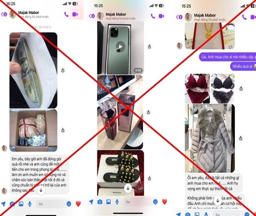 Cảnh giác thủ đoạn lừa đảo mạo danh người nước ngoài làm quen qua mạng xã hội, gửi quà từ nước ngoài về Việt Nam