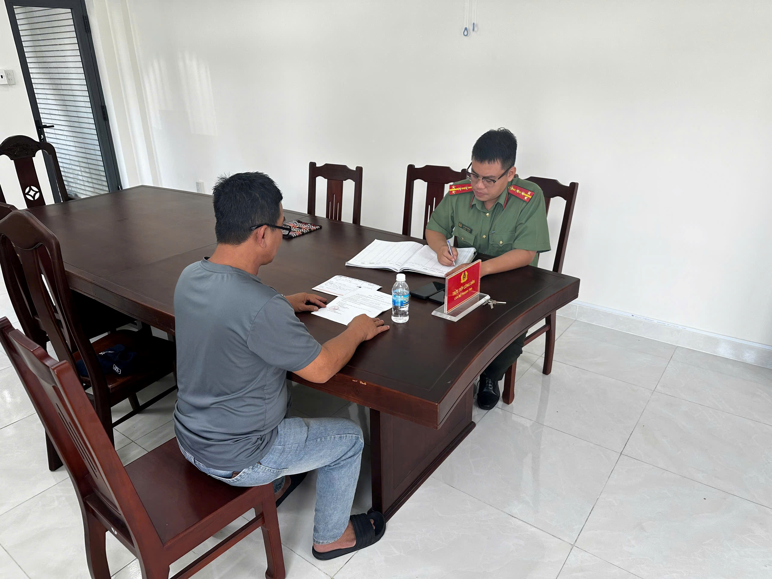 Thanh tra Công an tỉnh Khánh Hòa chú trọng công tác tiếp công dân, giải quyết khiếu nại, tố cáo, kiến nghị, phản ánh