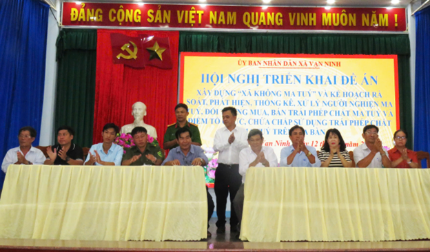 Hội nghị triển khai Đề án xây dựng các xã, phường, đặc khu không ma túy trên địa bàn tỉnh Khánh Hòa, giai đoạn 2025 – 2030 tại xã Vạn Ninh